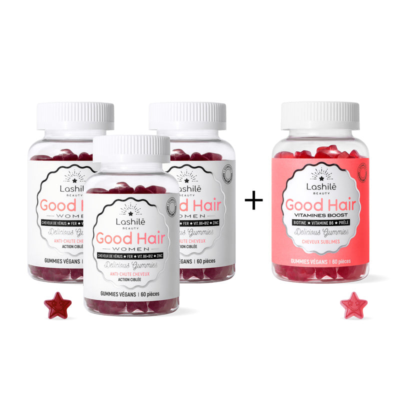 Anti-Haarausfall- und Haarwachstumspackung