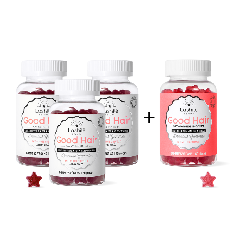 Anti-Haarausfall- und Haarwachstumspackung