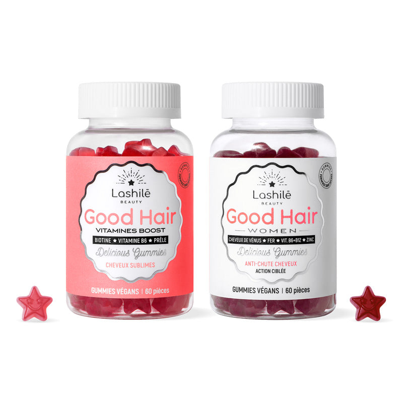 Duo Lashilé Beauty - Good Hair Women anti-chute et Good Hair pousse cheveux