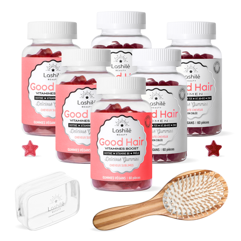 Pack Hair et Hair Women anti-chute - 3 mois