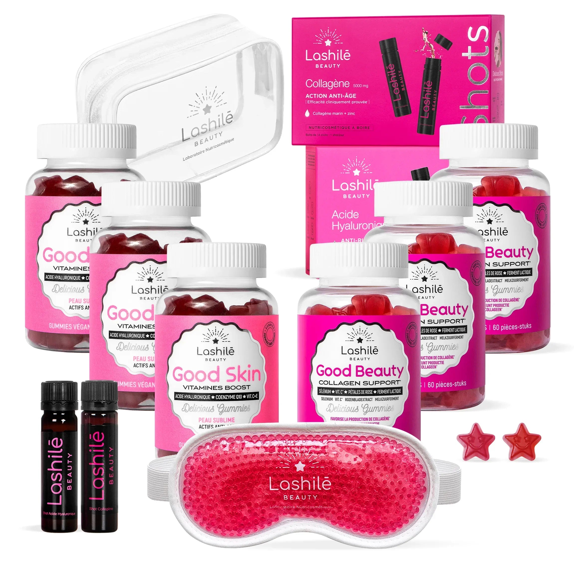 Mega Pack Peau - Collagène, Acide Hyaluronique, Q10