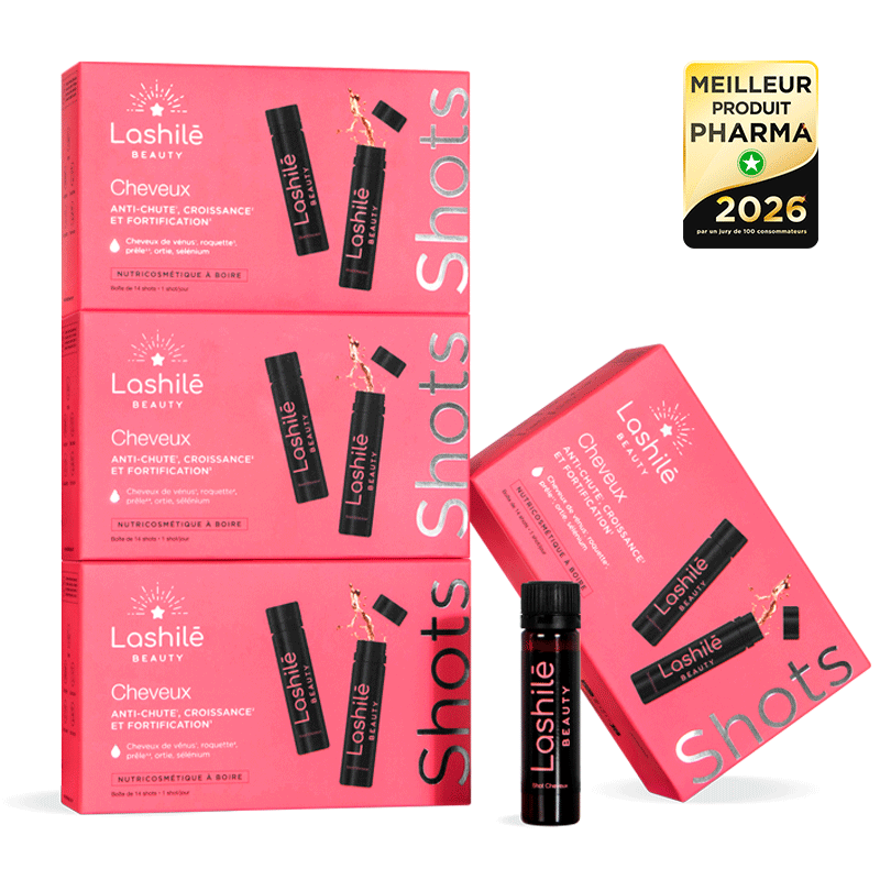 Shots Cheveux Triple Action - 2 mois