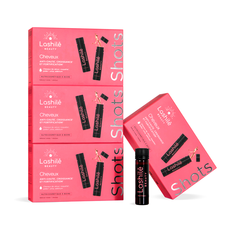Shots Cheveux Triple Action - 2 mois