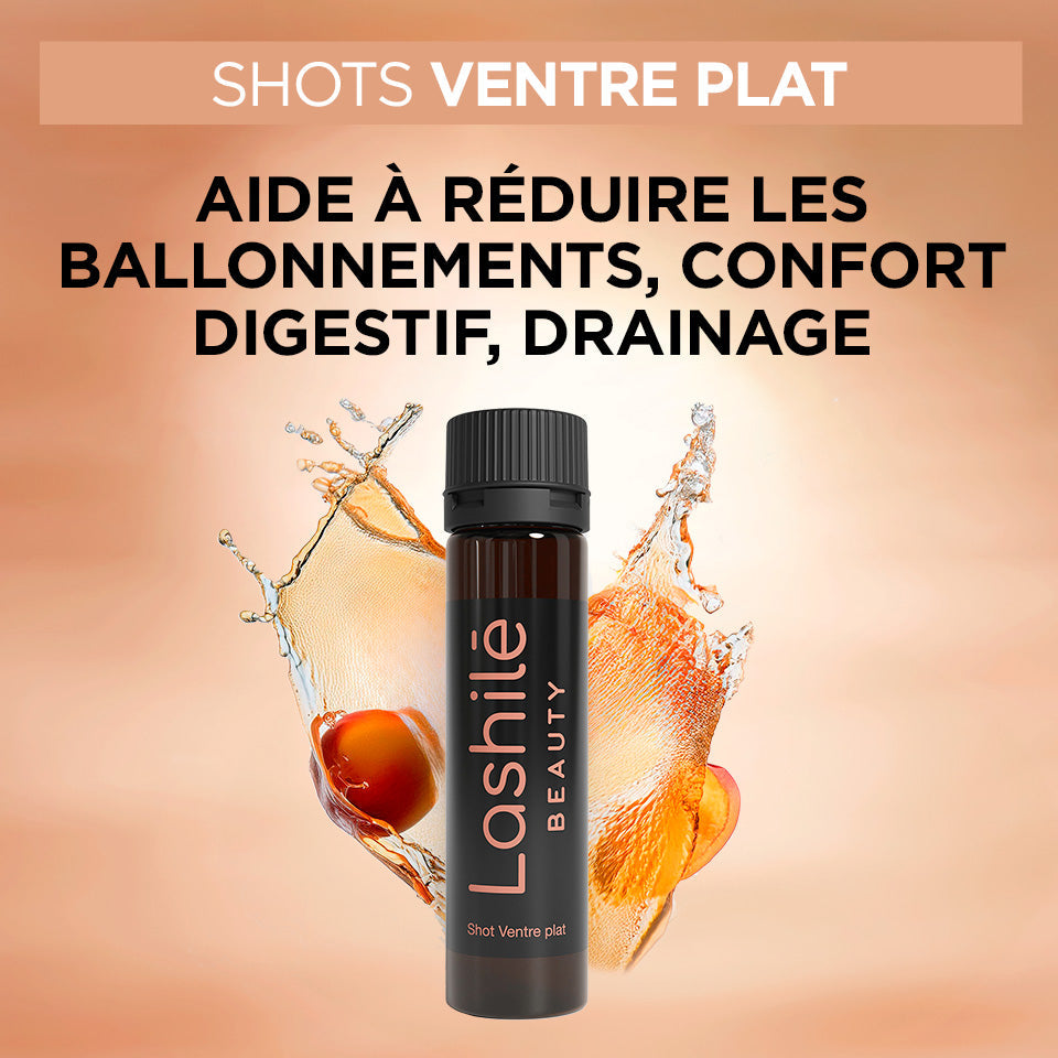 Shots Ventre plat - 1 mois