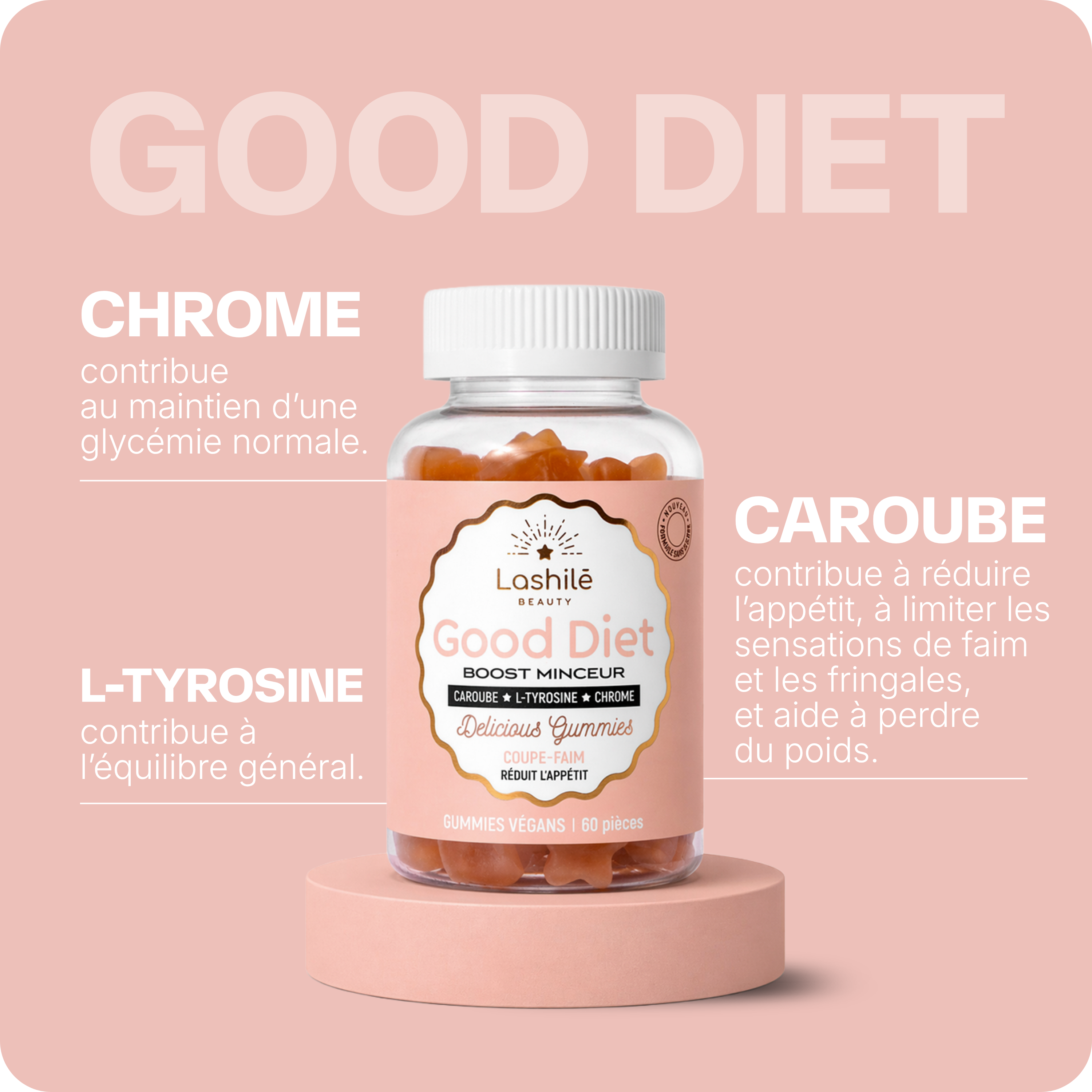 Good Diet Soppressore dell'appetito - 3 mesi