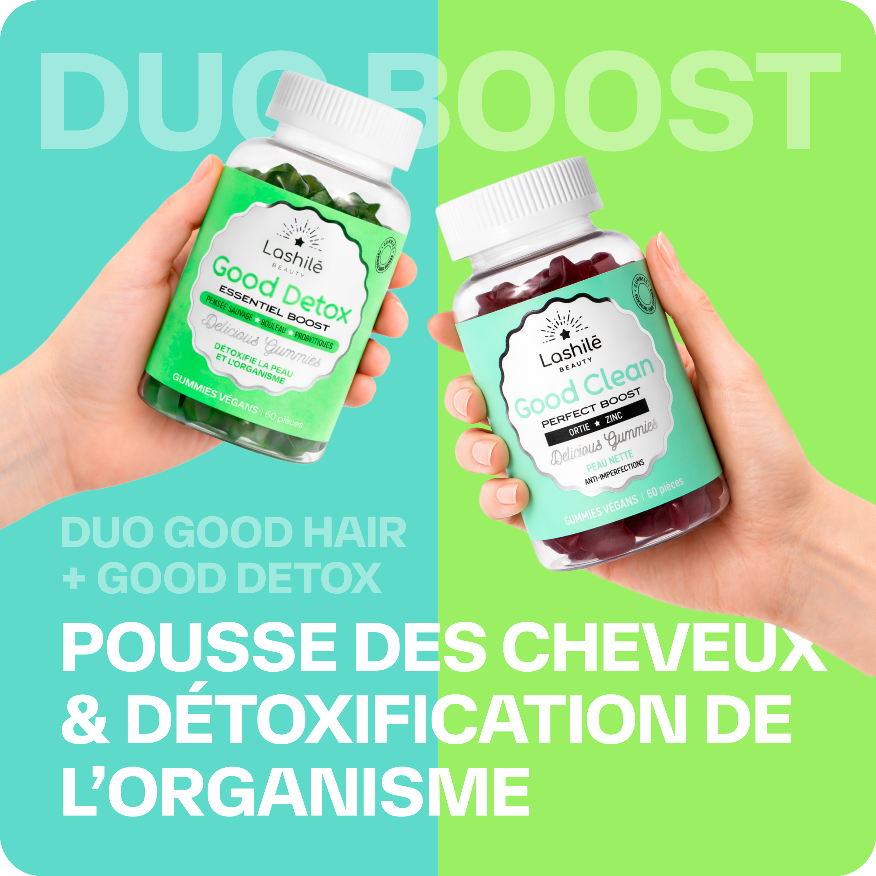 Pack Clean und Detox - 3 Monate