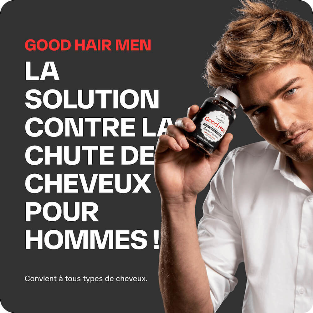 Good Hair Men Tratamiento anticaída para hombres - 3 meses