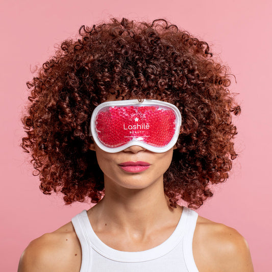 Relaxing gel pearl mask
