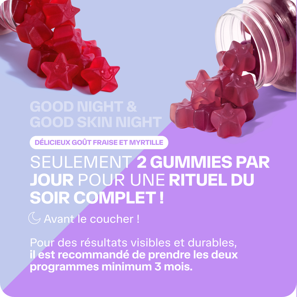 Pacchetto per il sonno notturno e una pelle sublime