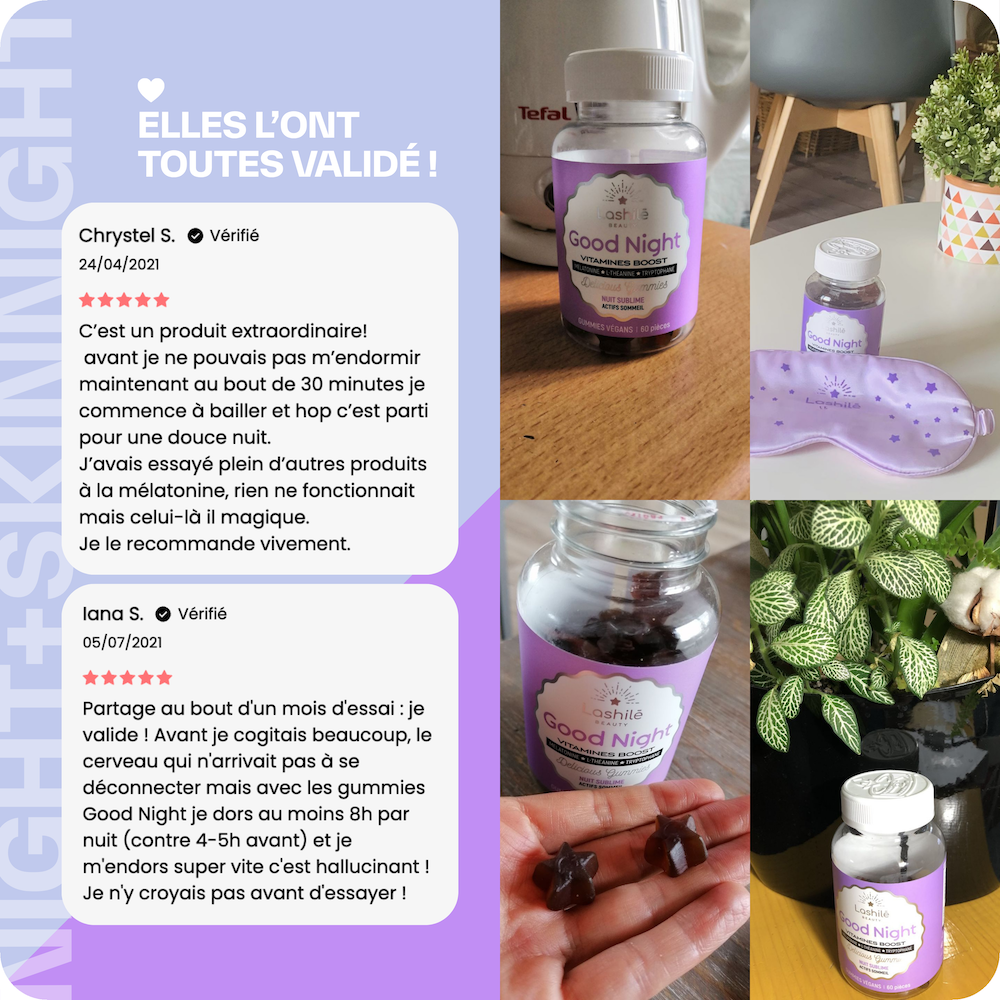 Pacchetto per il sonno notturno e una pelle sublime