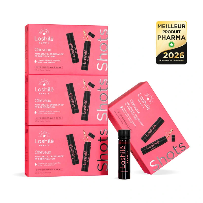 Shots Cheveux Triple Action - 2 mois