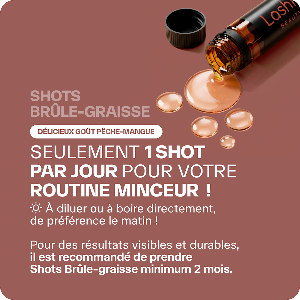 Shots Brûle-graisse - 1 mois
